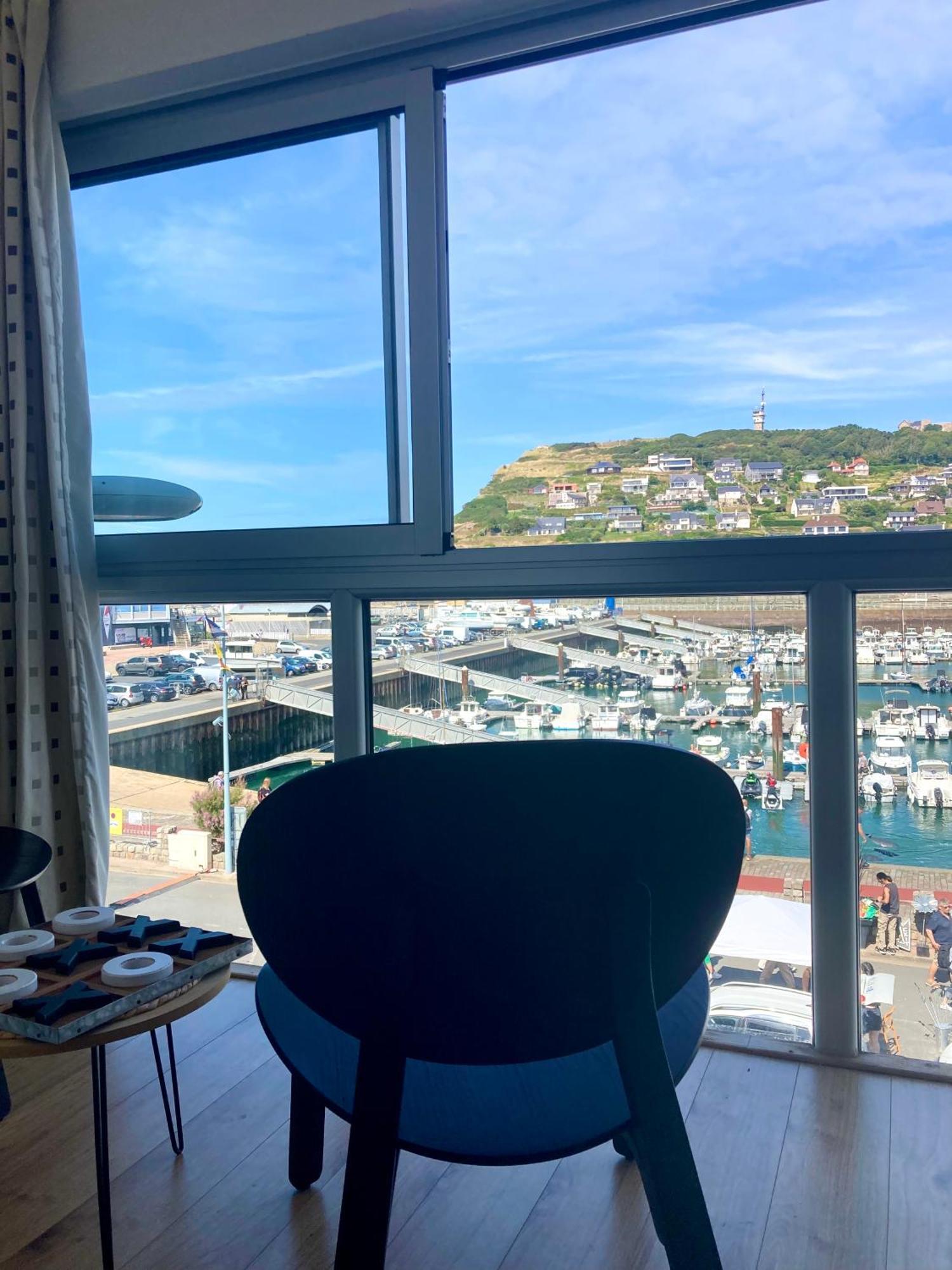 Charmant Studio Avec Vue Sur Le Port Et Falaises Fécamp Eksteriør billede